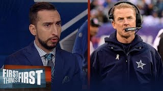 Jason Garrett should be coaching for his job on Thanksgiving — Nick | NFL | FIRST THINGS FIRST
