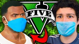 FRANKLIN se CONTAGIA de COVID en GTA 5... Grand Theft Auto V - GTA V Mods