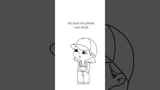 why didn't you text me || Jennie and Lisa animation #shorts