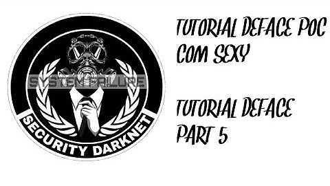 Tutorial Deface poc Com Sexy | Tutorial Deface Part 5