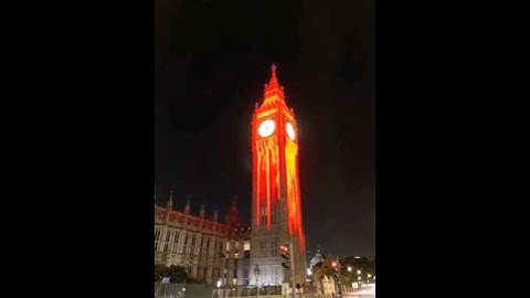 Big Ben is lava - made in Grok Imagine, ai animation