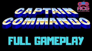 Captain Commando (1991) | Full Gameplay | Retro Classic Gaming