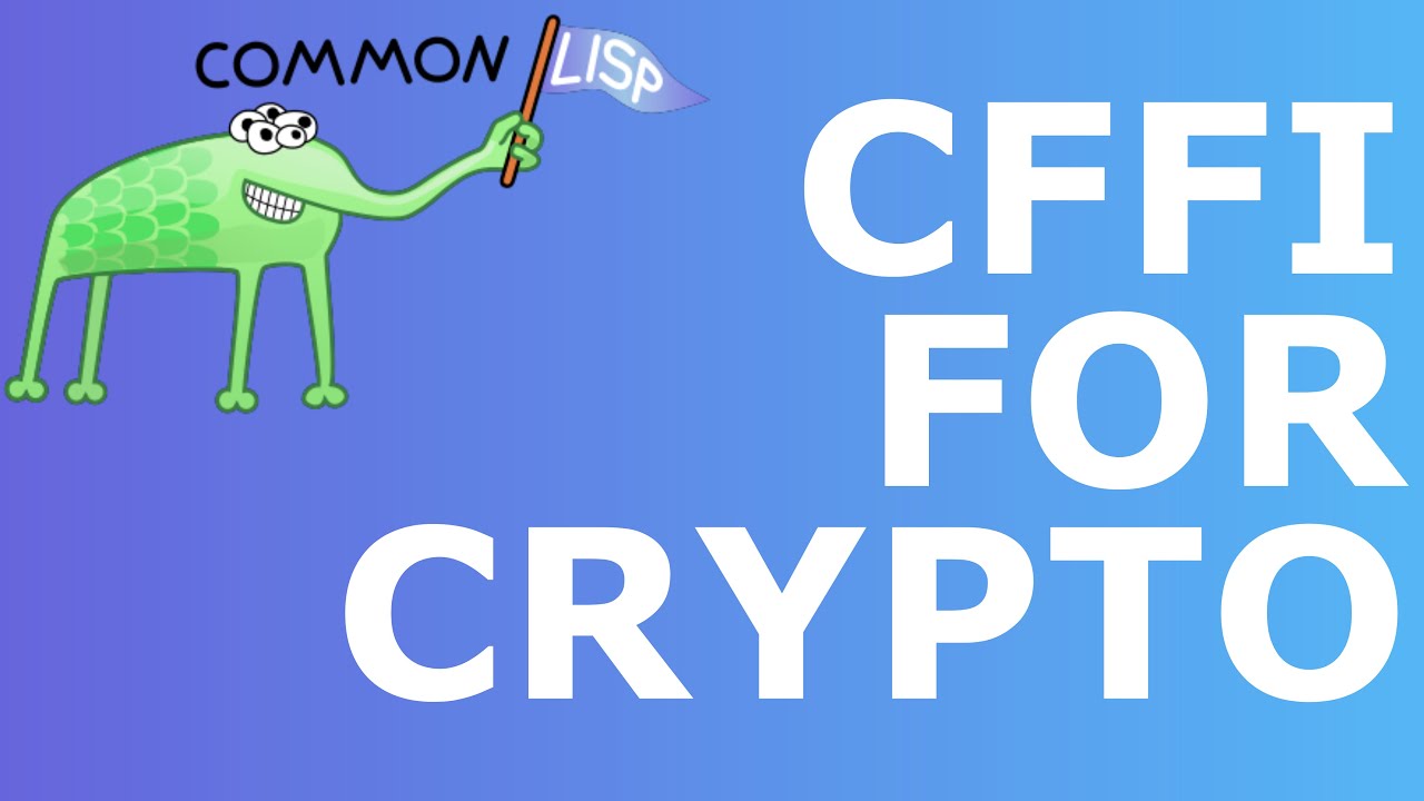 Cryptography You Can Trust In Common Lisp: Digital Signature using EdDSA