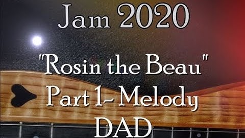 "Rosin the Beau" Mountain Dulcimer Lesson Part 1 Melody