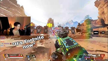 Aceu Tries Double pump | Peacekeeper bug in Season 12