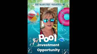 Pascagoula, Mississippi community pool??? Yes to MS Real Estate Investment.