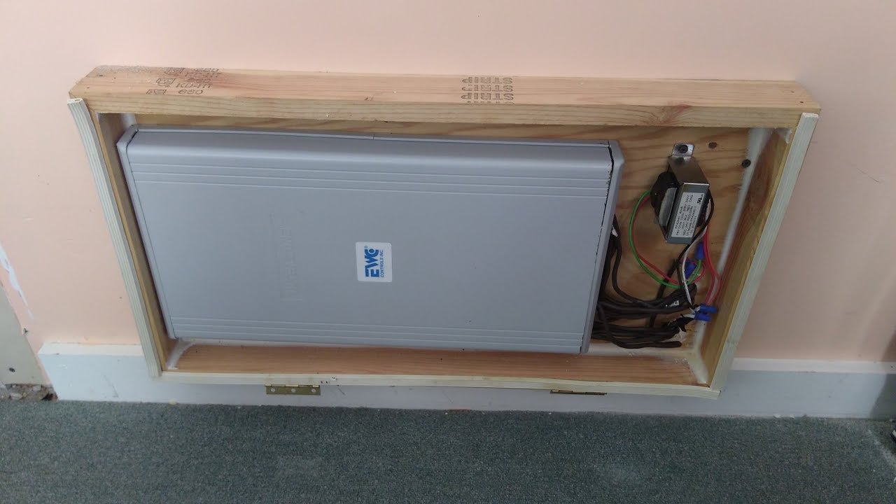 Relocating The 4 Zone HVAC Control Board - YouTube