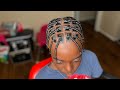 Box braids for menboys with short hair  cut shampoo condition style  length check 