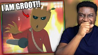 GROOT'S EPIC MIC DROP! | Pennywise Vs Groot - Cartoon Beatbox Battles Reaction!