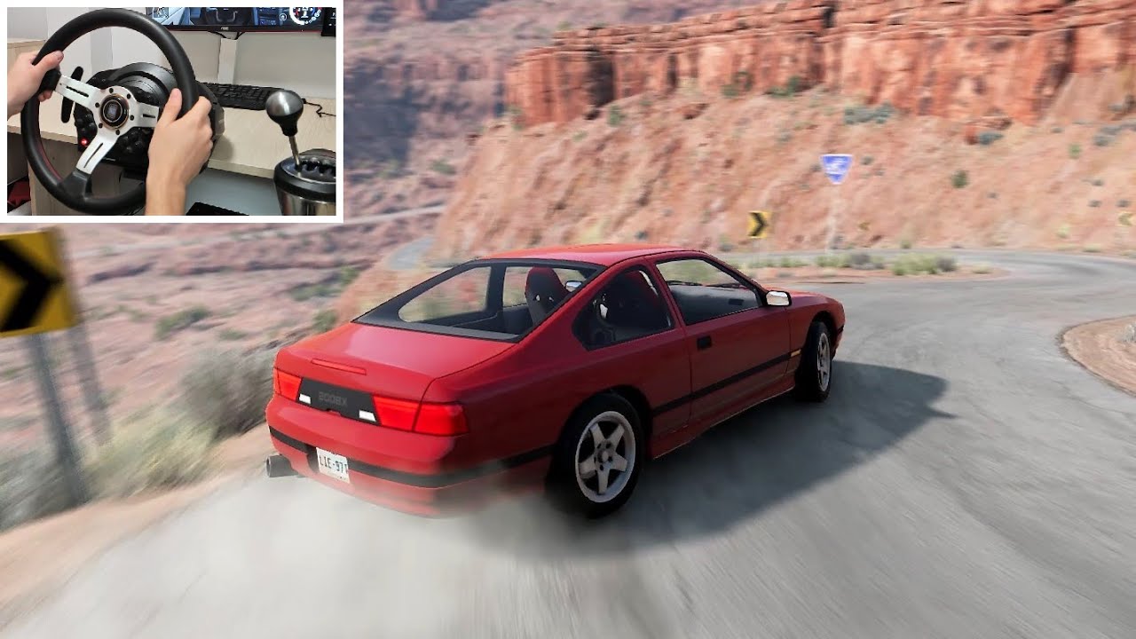 BeamNG Drive Steering Wheel Drift & Fail... YouTube