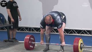 Aaron Thompson - 8th Place 925kg Total - 120+kg Class 2023 IPF World Classic Championship