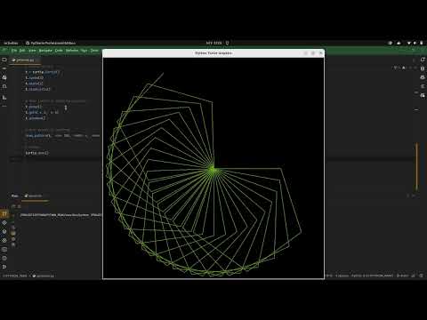 How to create intricate geometric patterns? python turtle #art creating intricate geometric