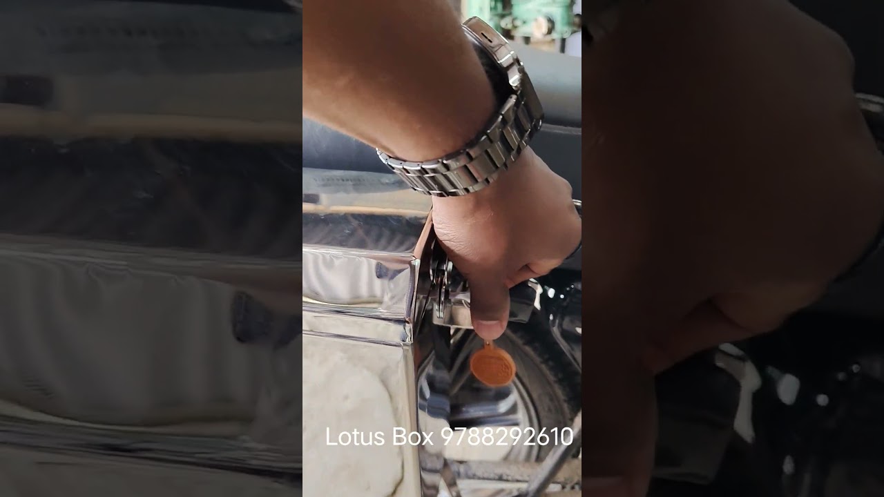 Stainless steel Box - Rupees 3000.  Lotus Box 9788292610 