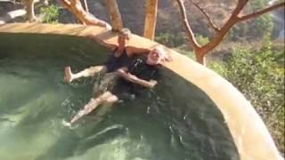 The baths and hot springs at Las Grutas Tolantongo, Hidalgo, Mexico