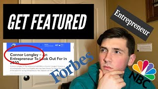 GET FEATURED ON MAJOR PUBLICATIONS (FORBES, INC, ABC)