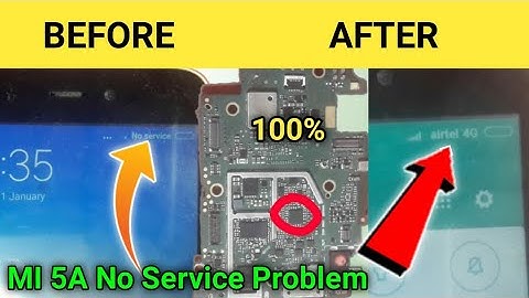 Redmi 5a No Service Problem Solution | Network Ic Voltage Tress| Pfo Voltage Rf Voltage Wtr Voltag