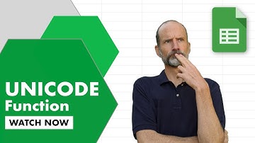 How to Use the UNICODE Function in Google Sheets