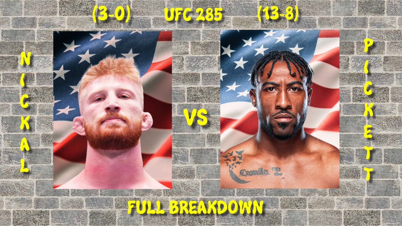 Bo Nickal Vs Jamie Pickett Will Bo Nickal Pass His First Test At 