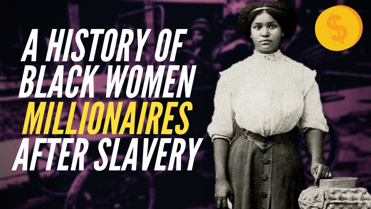 ⁣Black Women Who Became Millionaires After Slavery