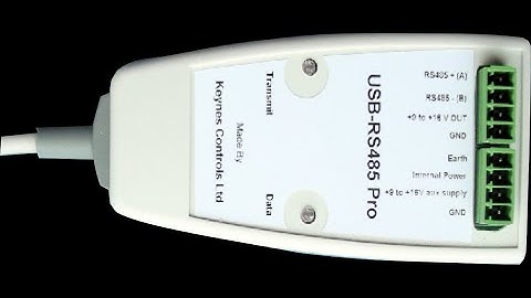 USB-485-Pro Media Converter Demonstration