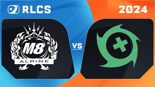 M8 ALPINE vs OXYGEN | 1/2 FINALE - Open Qualifier #4 EU - RLCS 2024