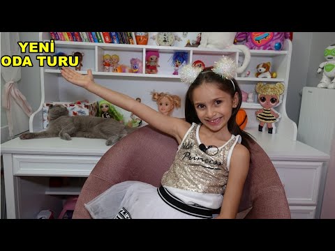 LİNA'NIN ODA TURU FUNNY KIDS VİDEO