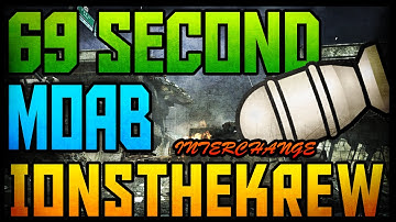 Call of Duty: Modern Warfare 3 - INSANE 69 Second SOLO MOAB on Interchange