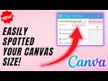 How To Know What Size My Design In Canva (Canva Beginners Guide) - 2025