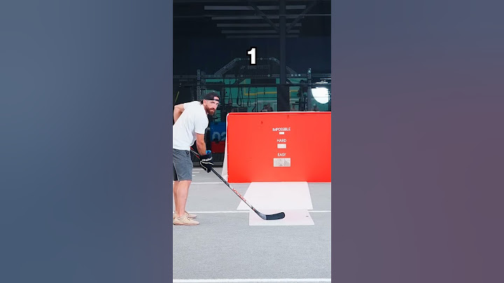CRAZIEST IMPOSSIBLE SHOT YET 🤯🏒 @AlwaysHockey....
