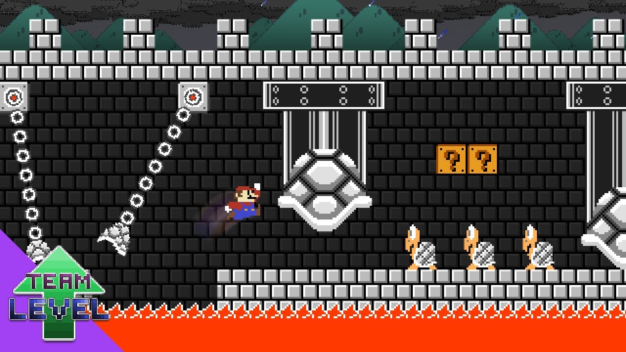 Team Level UP: Mario and the Iron Shell Koopa Fortress