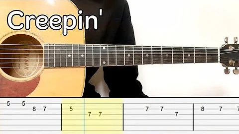 Creepin - Guitar Tutorial Tab (Metro Boomin, The Weeknd, 21 Savage)