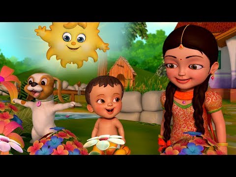 Oka Andamaina Roju | Telugu Rhymes for Children | Infobells