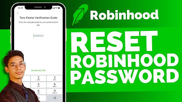 How To Reset Password On Robinhood !