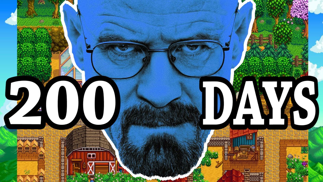 Breaking Stardew Valley by Cooking Drugs For 200 Days