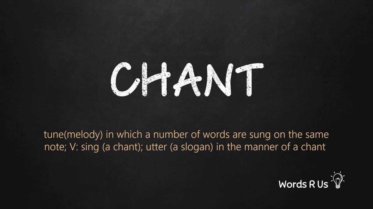 How to Pronounce CHANT in American English YouTube