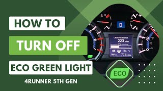 Add me https://www.facebook.com/sevagm this video explains step by on
how to turn off the annoying #ecolight #greeneco #eco ecolight in
toyota 4runn...