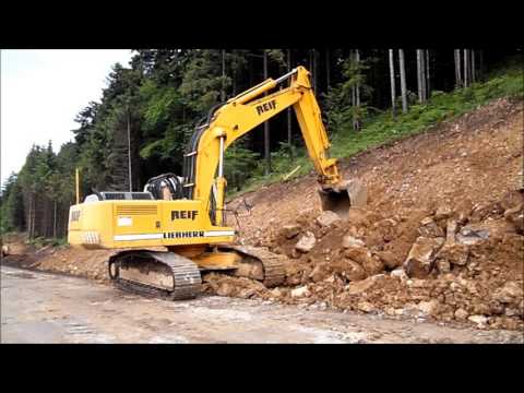 CATERPILLAR 320E BAGGER *ACTIONCAM* CATERPILLAR D6K DOZER BAUSTELLE NEUBAUGEBIET DREAM MACHINES