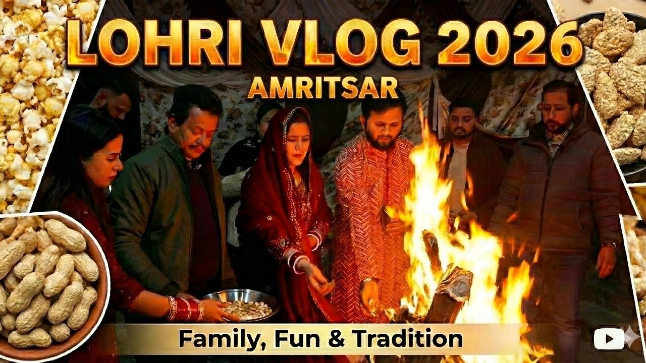 Shadi Ke Baad Pehli Lohri in Amritsar ❤️ | First Lohri After Marriage | Lohri 2026