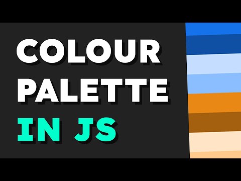 Easy JavaScript Tutorial: Create Complementary Colour Palettes