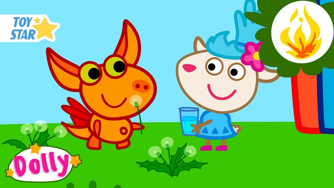Dolly And Friends | a Fluffy Dandelion | Season 3 | 3 New Episodes | Funny Cartoon For Kids #286 мультфильм маша и медведь