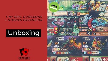 Unboxing | Tiny Epic Dungeons (+ Stories Expansion)