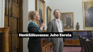 Juho Eerola puhuu kauniisti isyydestä.