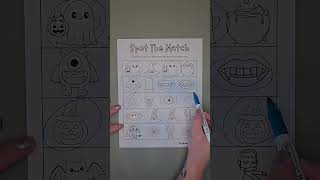 Halloween Spot the Match