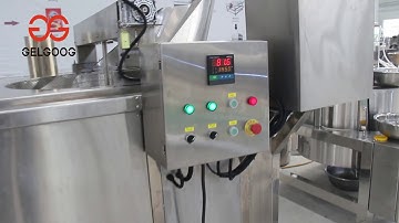 Commercial Use Peanut Frying Machine Test Video|Groundnut Fryer From Cara@machinehall.com
