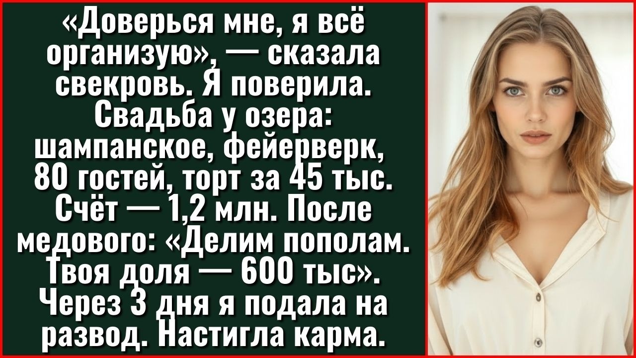 1.2 Миллиона За Свадьбу. Свекровь Потребовала 600 Тысяч После Роскошной Свадьбы На 80 Гостей