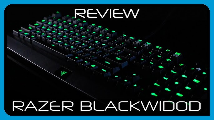 tilfredshed shabby Postnummer Razer Blackwidow Ultimate 2016 | Lighting Effects - YouTube