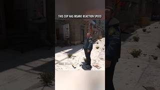 This cop has insane reaction speed #gta #gtaiv #gta4