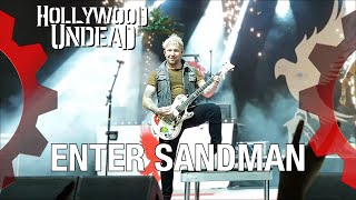 HOLLYWOOD UNDEAD - Enter Sandman (Metallica cover) - LIVE