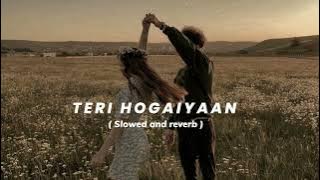 Teri Hogaiyaan [ Slowed and reverb ] stvrlightt