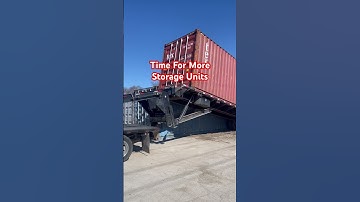 40’ High Cube Shipping Container Delivered #shipping #morespace #storage